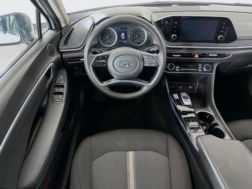 Quartz White 2021 Hyundai SONATA SEL