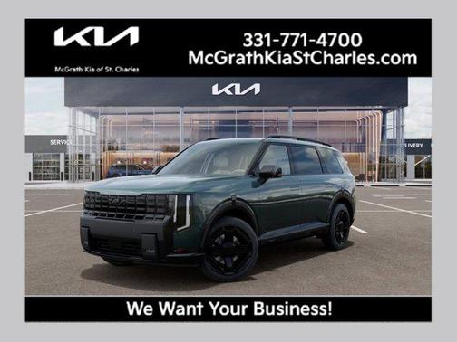 Black Jade Green 2027 Kia Telluride X-Line EX