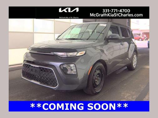 Gravity Gray 2021 Kia Soul LX