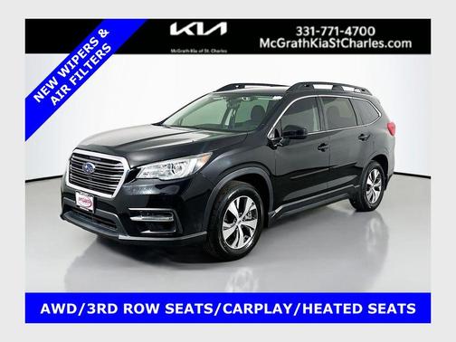 Crystal Black Silica 2021 Subaru Ascent Premium 8-Passenger