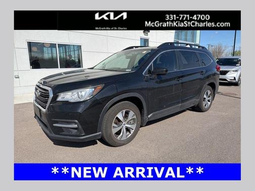 Crystal Black Silica 2021 Subaru Ascent Premium 8-Passenger