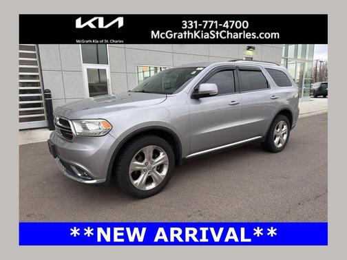 Billet Silver Metallic Clearcoat 2014 Dodge Durango Limited
