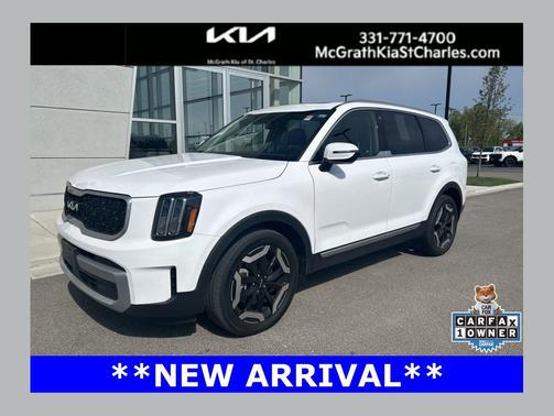 Glacial White Pearl 2023 Kia Telluride EX