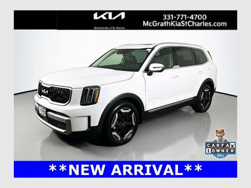 Glacial White Pearl 2023 Kia Telluride EX