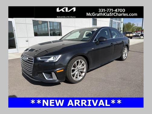 Black Metallic 2019 Audi A4 2.0T Premium Plus