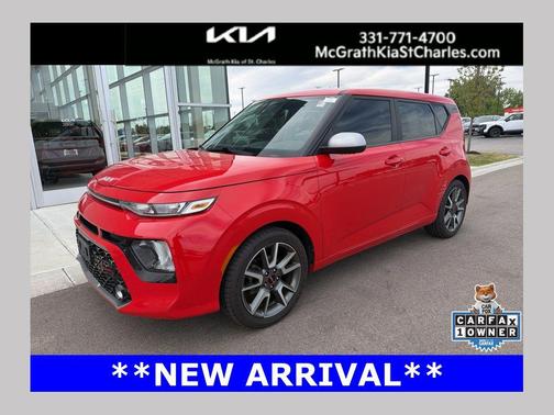 Inferno Red 2022 Kia Soul GT-Line