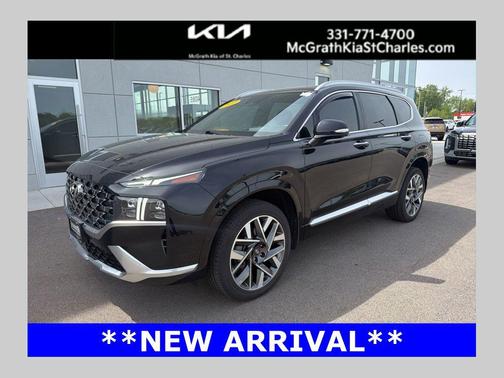 Twilight Black 2022 Hyundai SANTA FE Calligraphy