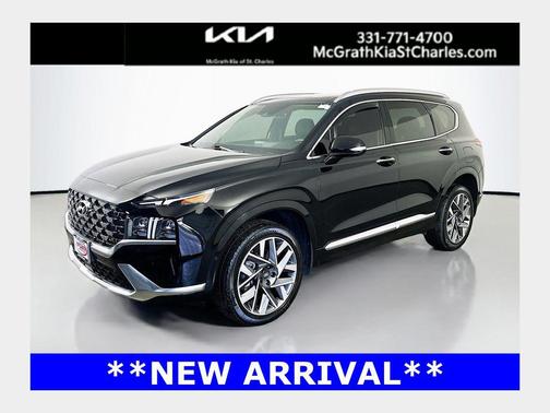 Twilight Black 2022 Hyundai SANTA FE Calligraphy