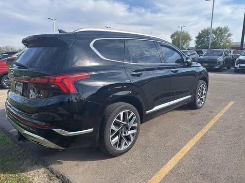 Twilight Black 2022 Hyundai SANTA FE Calligraphy