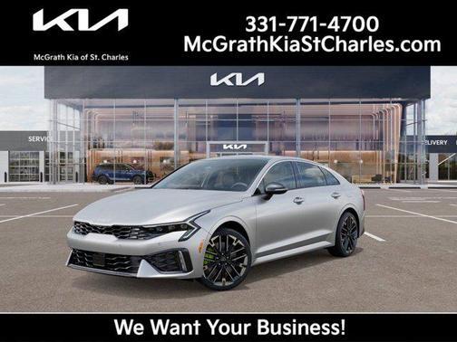 Steel Matte Gray 2026 Kia K5 GT