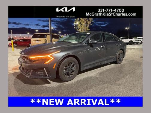 Interstellar Gray 2025 Kia K5 LXS