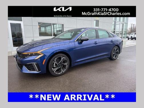 Yacht Blue 2025 Kia K5 GT-Line