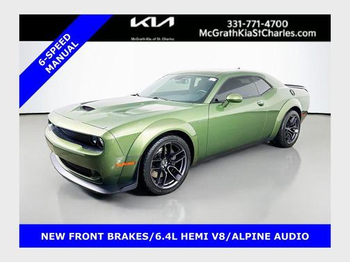F8 Green 2020 Dodge Challenger R/T Scat Pack Widebody