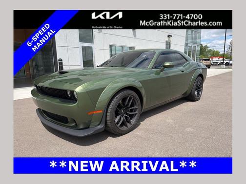 F8 Green 2020 Dodge Challenger R/T Scat Pack Widebody