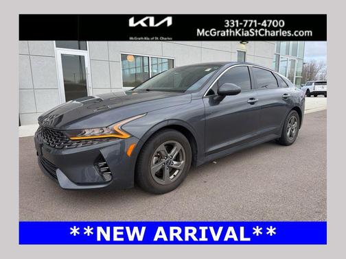 Gravity Gray 2021 Kia K5 LXS