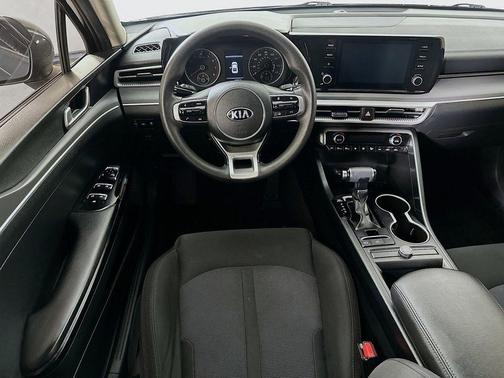 Gravity Gray 2021 Kia K5 LXS