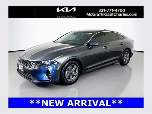 Gravity Gray 2021 Kia K5 LXS