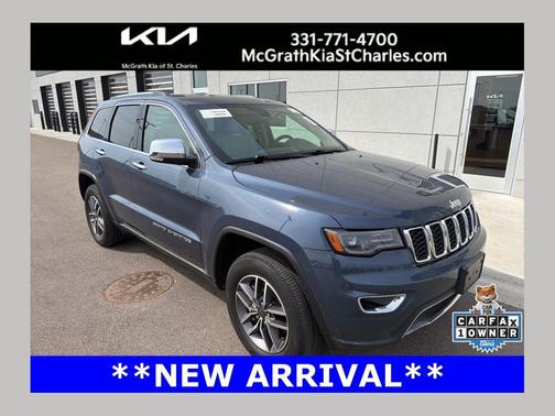Pacific Blue Clearcoat 2021 Jeep Grand Cherokee Limited