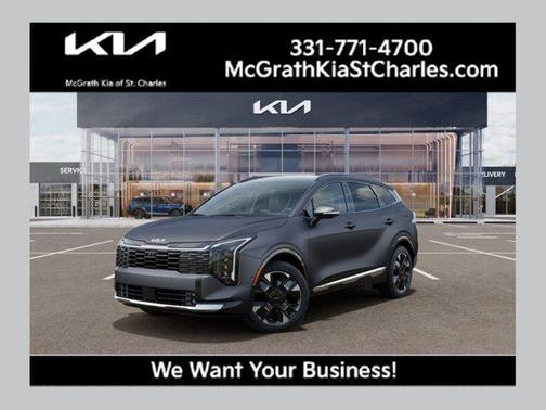 Shadow Matte Gray 2026 Kia Sportage Hybrid SX-Prestige