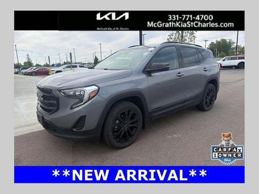 Satin Steel Metallic 2021 GMC Terrain SLE