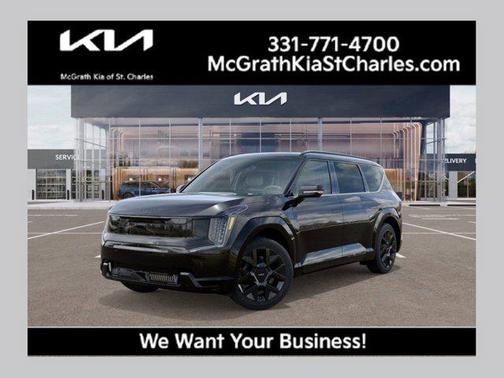 Ebony Black 2026 Kia EV9 Land