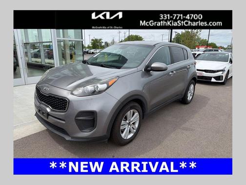 Mineral Silver 2017 Kia Sportage LX
