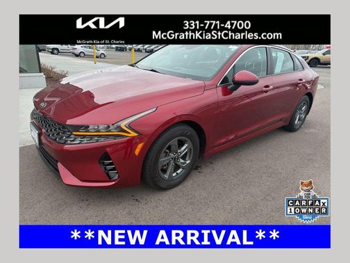 Passion Red 2021 Kia K5 LXS