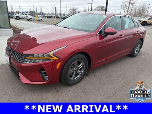Passion Red 2021 Kia K5 LXS