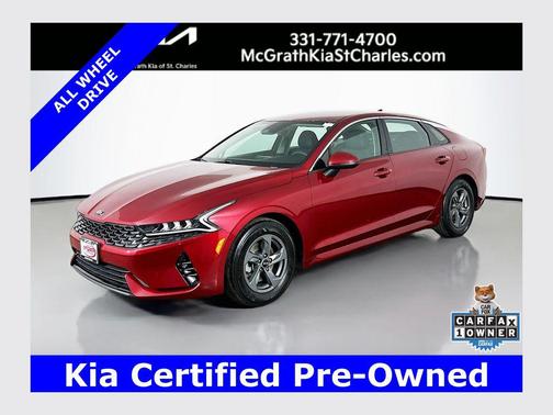 Passion Red 2021 Kia K5 LXS