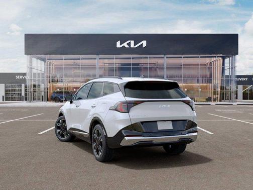 Snow White Pearl 2026 Kia Sportage Hybrid SX-Prestige