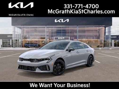 Wolf Gray 2026 Kia K5 GT-Line FWD