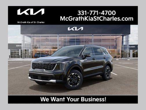 Ebony Black 2026 Kia Sorento S