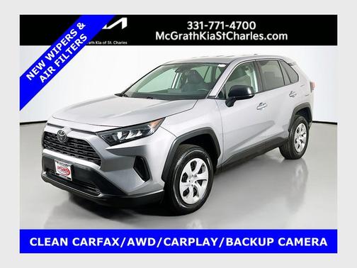 Silver Sky Metallic 2022 Toyota RAV4 LE