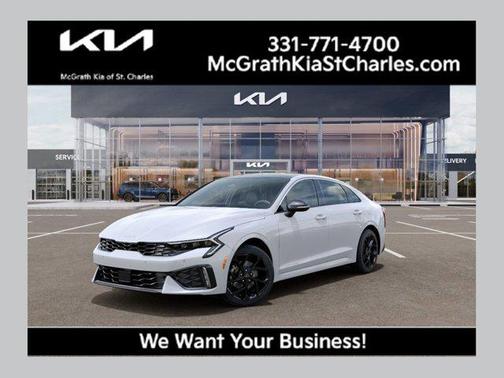 Snow White Pearl 2026 Kia K5 GT-Line FWD