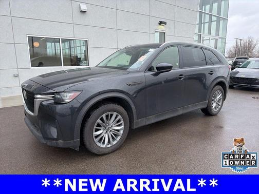 Jet Black Mica 2024 Mazda CX-90 3.3 Turbo Preferred Plus