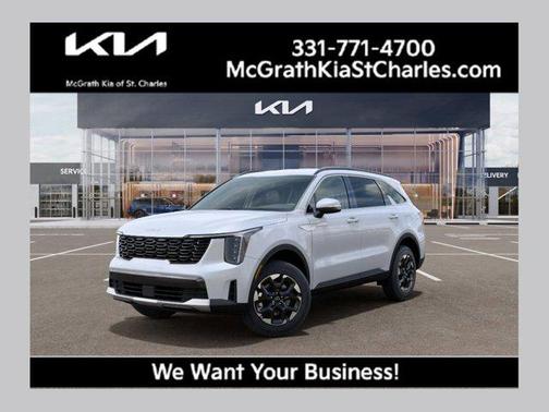 Glacial White Pearl 2026 Kia Sorento S