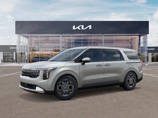 Ivory Silver 2026 Kia Carnival Hybrid EX