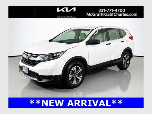 White Diamond Pearl 2018 Honda CR-V LX