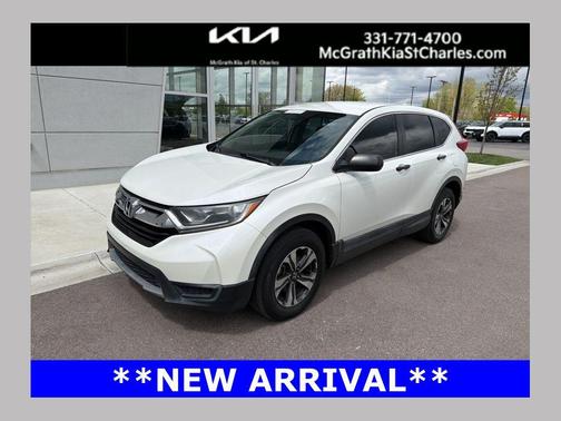 White Diamond Pearl 2018 Honda CR-V LX