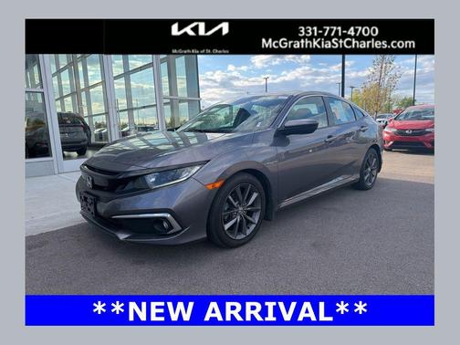 Modern Steel Metallic 2021 Honda Civic EX