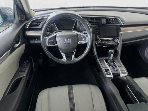 Modern Steel Metallic 2021 Honda Civic EX