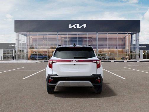 Clear White/Black Roof 2026 Kia Seltos S