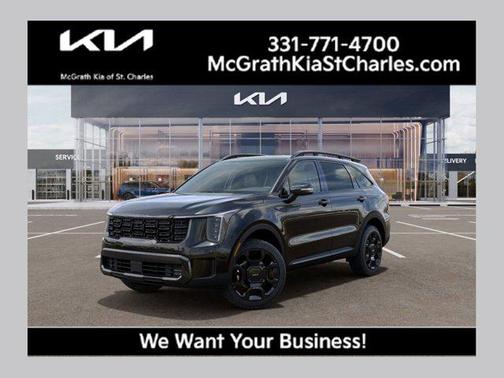 Ebony Black 2026 Kia Sorento EX