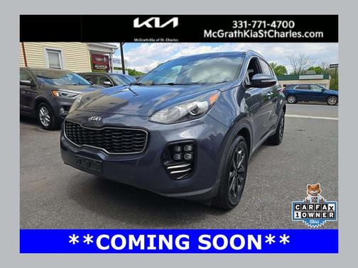 Pacific Blue 2019 Kia Sportage EX