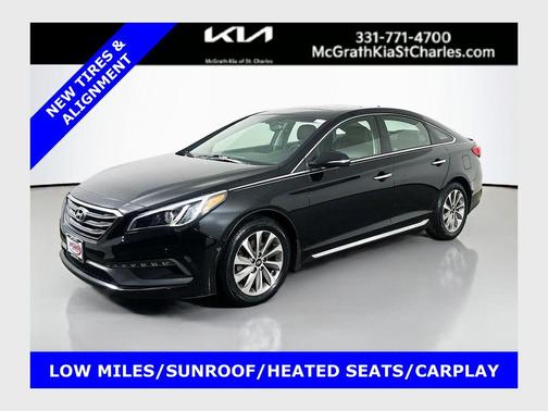 Phantom Black 2017 Hyundai SONATA Sport