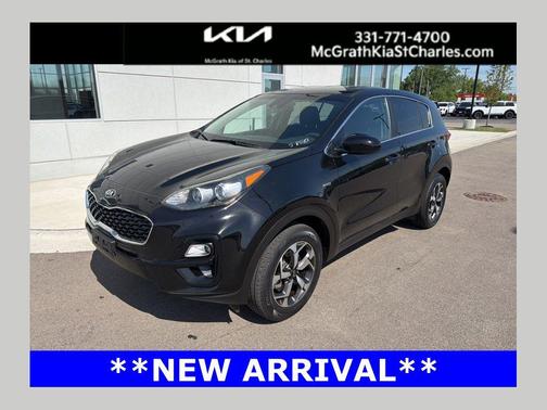 Black Cherry Pearl 2021 Kia Sportage LX