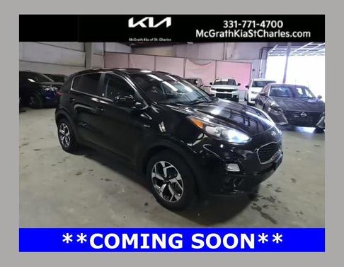 Black Cherry Pearl 2021 Kia Sportage LX