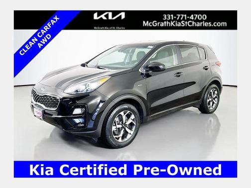 Black Cherry Pearl 2021 Kia Sportage LX