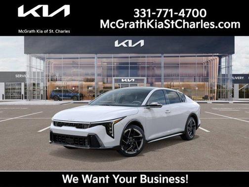 Snow White Pearl 2026 Kia K4 GT-Line