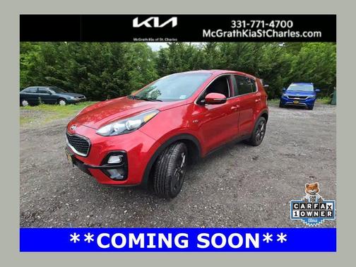 Hyper Red 2022 Kia Sportage LX